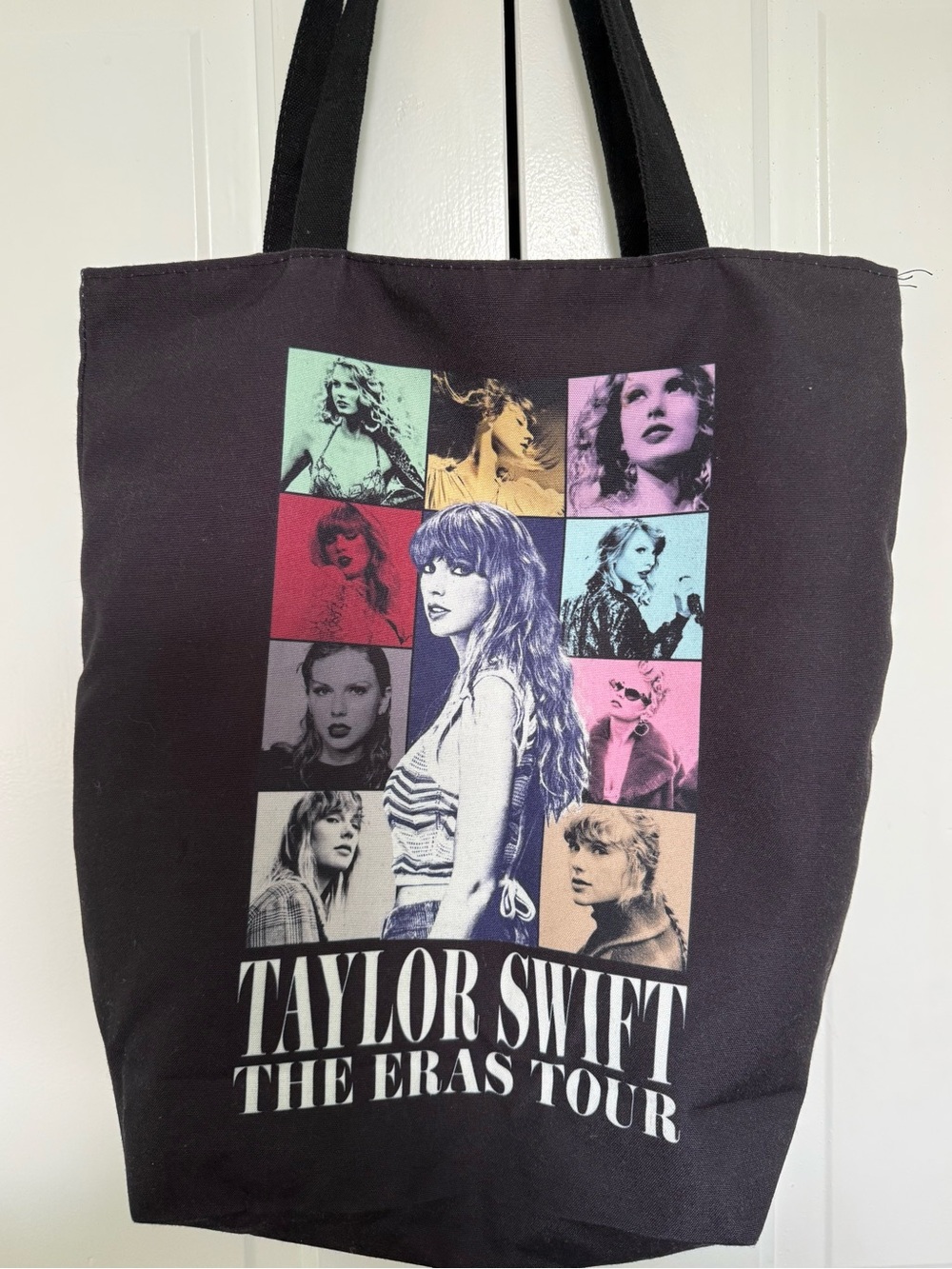 Black Graphic Tote Bag - The Eras Tour